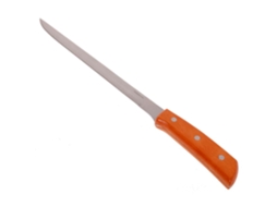 Faca Para Presunto Com Cabo De Madeira E Lâmina De Aço Inoxidável De 24,5 Cm, Faca Para Cortar Presunto, Corte Preciso, Profissional 37,5 Cm Acan