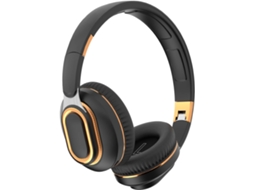 Fones De Ouvido Sem Fio Shock Bass, Portáteis, Com Microfone, Rádio Fm, Cabo Auxiliar De 3, 5mm, Almofadas Macias E