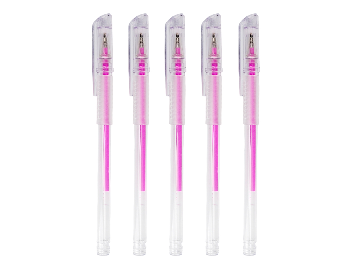 10pcs Caneta Marcadora De Tatuagem Lavável Para Sobrancelha Microblading Posição De Beleza Rosa