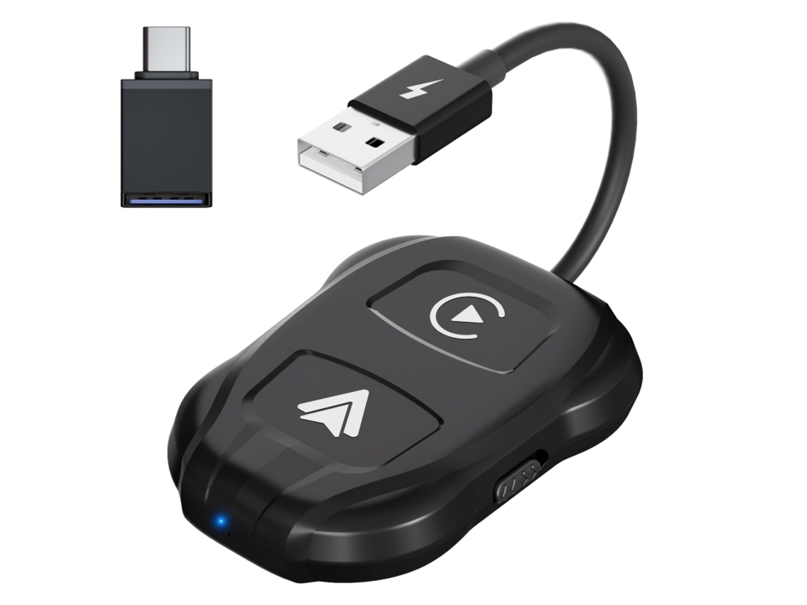 Adaptador Bluetooth ZRUXE Tht 020 9 Usb/usb c para Carplay/android Auto Sem Fios compatível com Tht 020 9 | ZRUXE