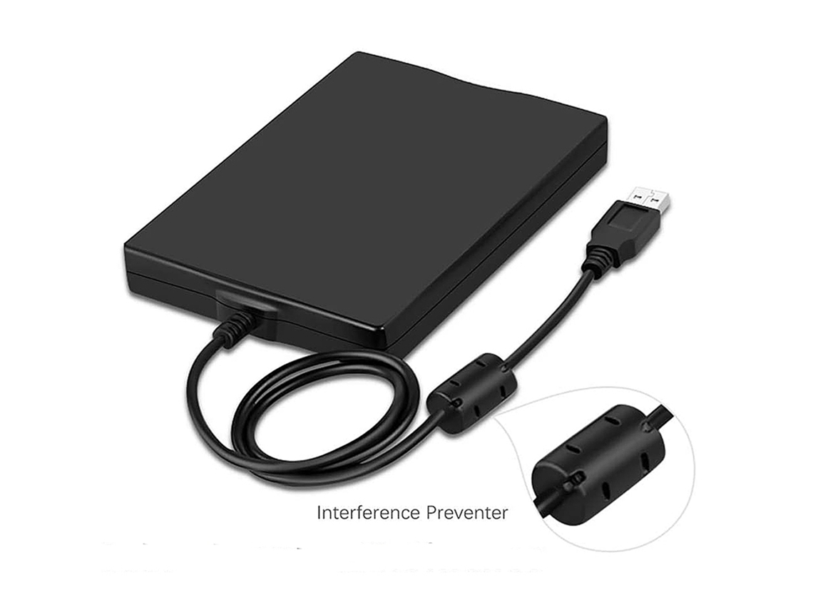 Unidade de disquete externa USB (portátil, plug & play)