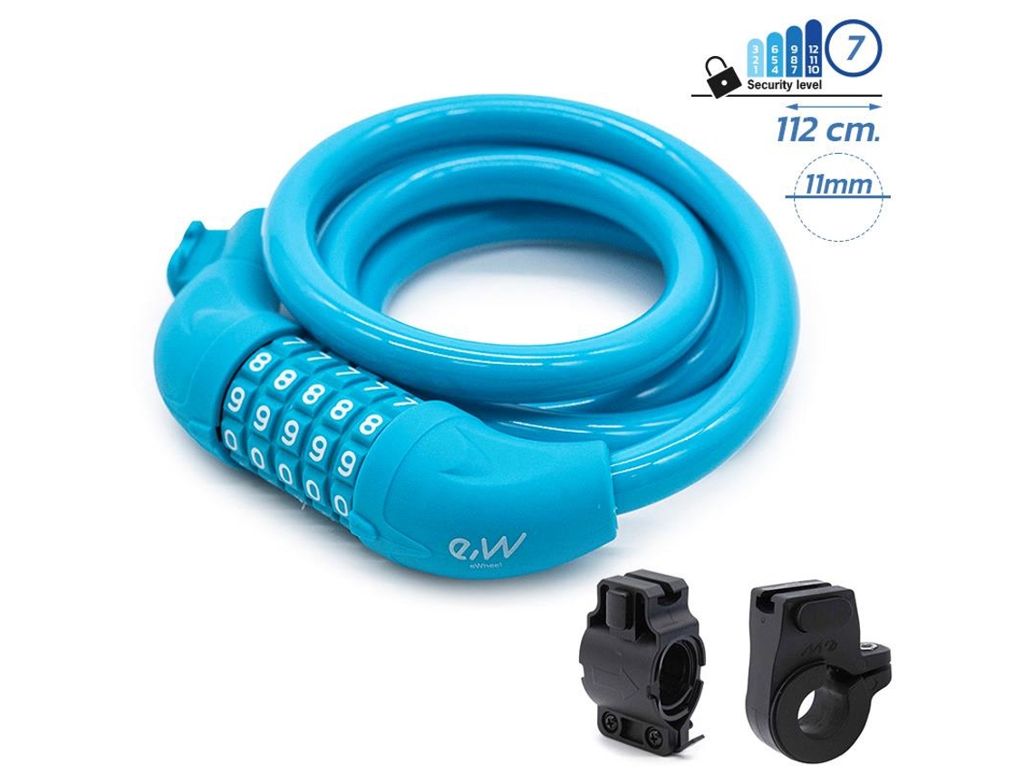 Cadeado Com Senha Ewlk001 Azul