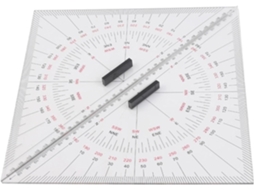 Para Triângulos De Acrílico Para Plotagem De Cartas Náuticas, Kit De