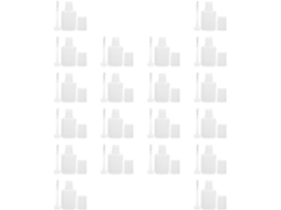 Frascos Vazios, Fáceis De Misturar E Reabastecer, Pacote Com 20 Unidades De 10ml Para Esmalte De Unhas.