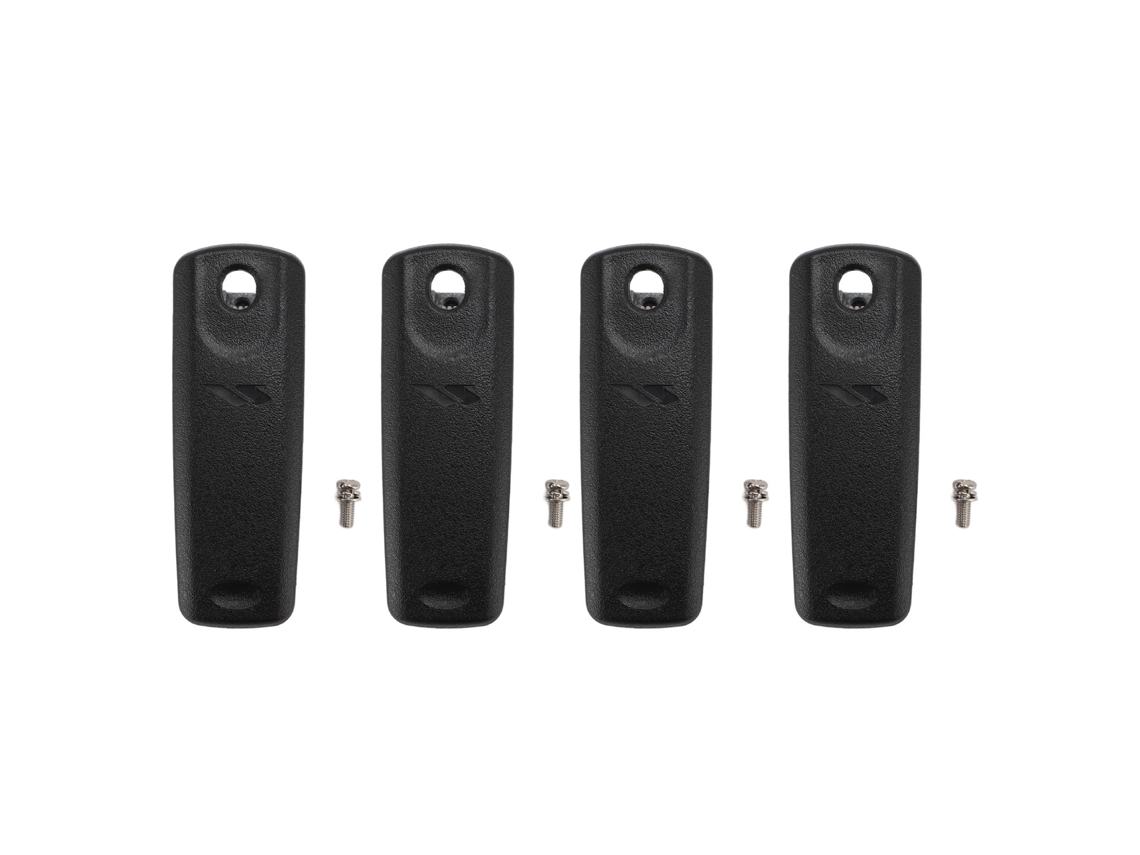 Clip de Cinto Mali para Rádio, 2 Vias, Resistente, Plástico, Compatível com Vertex Vx 230, Vx 231, Vx 351