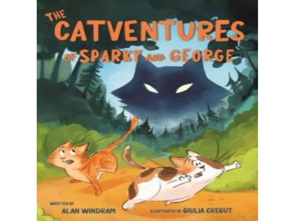 Livro Catventures of Sparky and George de Alan Windram (Inglês)