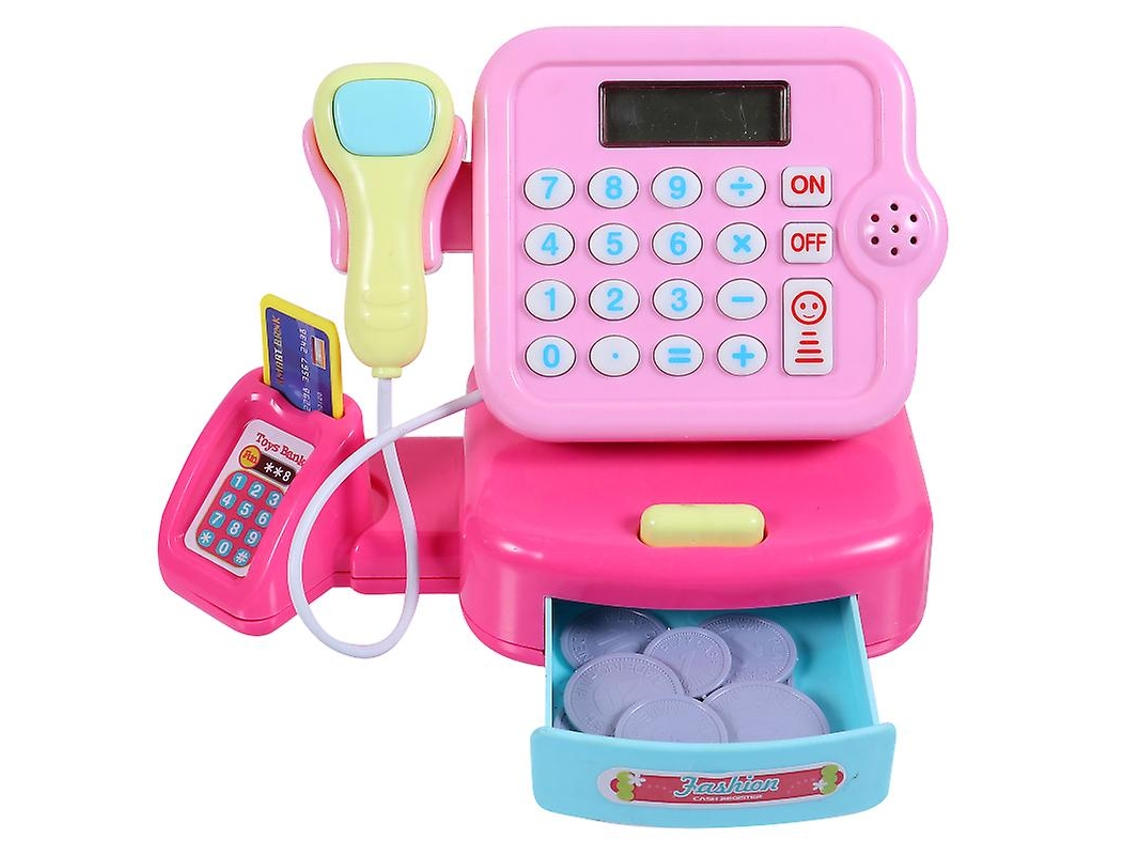1 Conjunto De Brinquedo De Caixa Registradora