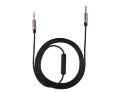 Cabo Auxiliar LAXISCREED 3.5mm Controle Microfone Marrom