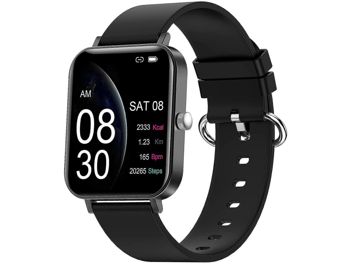 Smartwatch Chronus Para Homens E Mulheres Com Monitor De Frequência Cardíaca E Pressão Arterial Ly Ebike (preto)