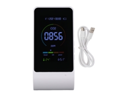 Detector de CO2 portátil Primerox com tela colorida