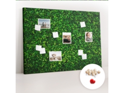 Painel De Cortiça Para Parede Cerca De Folhas Para O Corredor Espelharte (140x100 Cm)