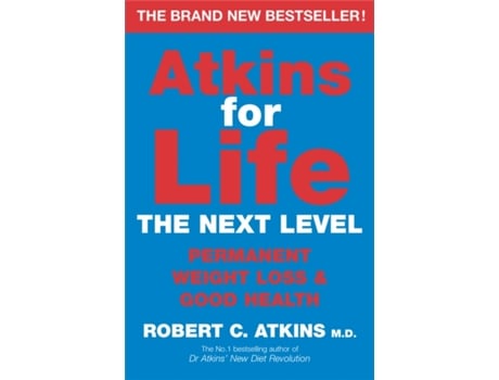 Livro Atkins For Life De Robert C Atkins (inglês)