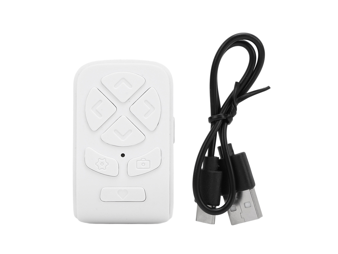 Anillo De Control Remoto Para Desplazamiento Bluetooth, Volteo De Páginas De Libros Electrónicos Y Selfies