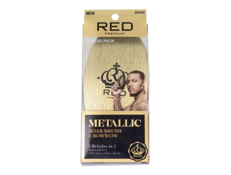 Escova Red Kiss Premium Mixed Boar (dourado)