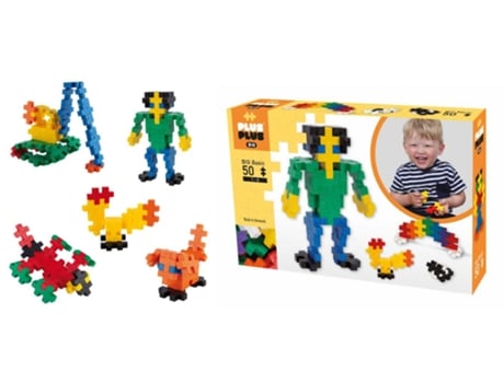 Plus-Plus Big Basic Mix 50 Peças
