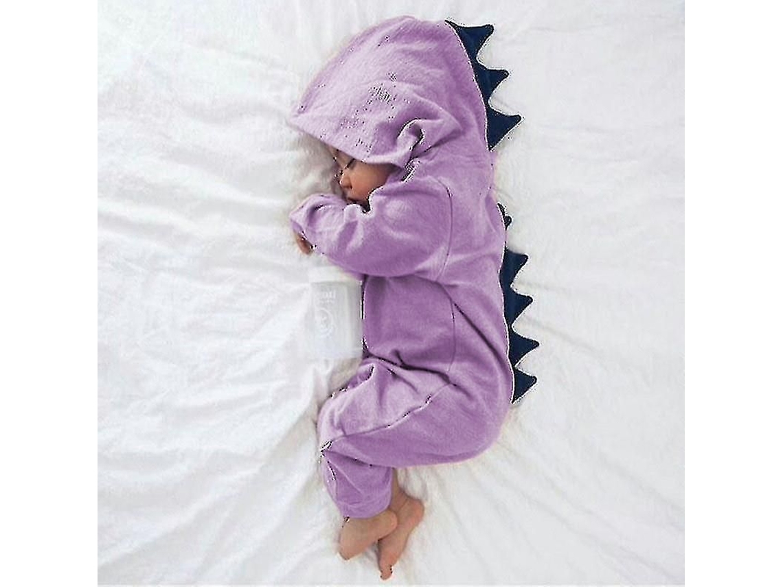 2026 pijama Mono Niño Niña Dinosaurio Manga Larga Capucha Suave Ropa de Dormir Bebé