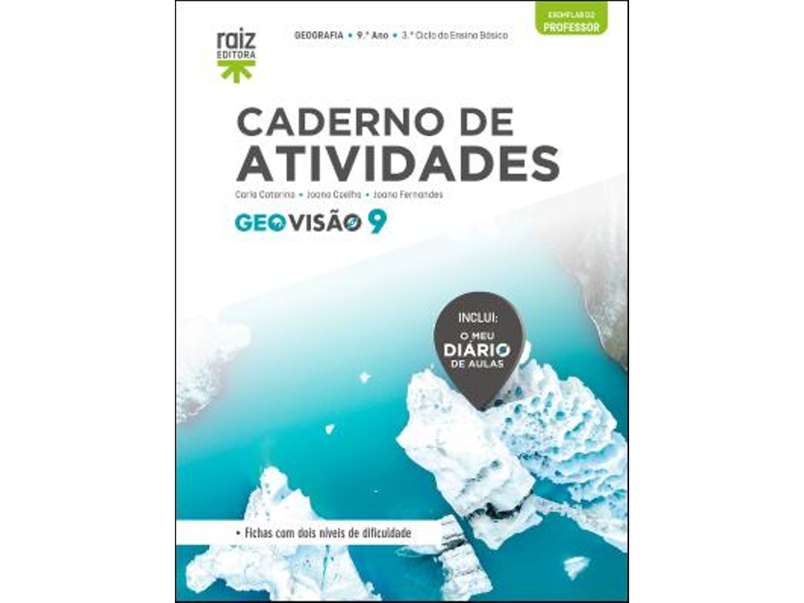 Geovisão 9 - Geografia - 9.º Ano Caderno De Atividades 2026