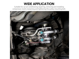 Ferramenta Laxiscreed Para Desmontagem E Instalação De Embraiagem De Compressor De Ar Condicionado Automotivo
