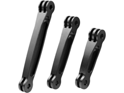 Braço Extensor De Alumínio Para Gopro Max Hero 8 Yi Sjcam Eken, Adaptador Suporte Conexão Câmeras Esportivas E Fotográficas, Acess-aquaforge