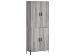 Highboard, Highboards Vidaxl Cinzeto Madeira Processada (n/a)