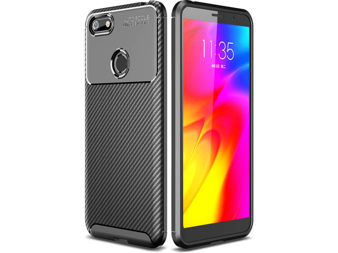 Capa Motorola Moto E6 Play PHONESHIELD Rugged Carbon Preto