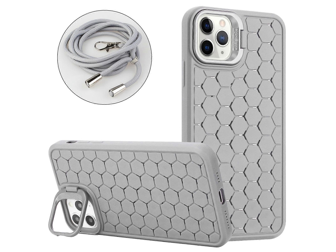 Capa Para Iphone 16 Pro Compatível Com Suporte Magsafe, Capa De Tpu Com Dissipação De Calor E Cordão