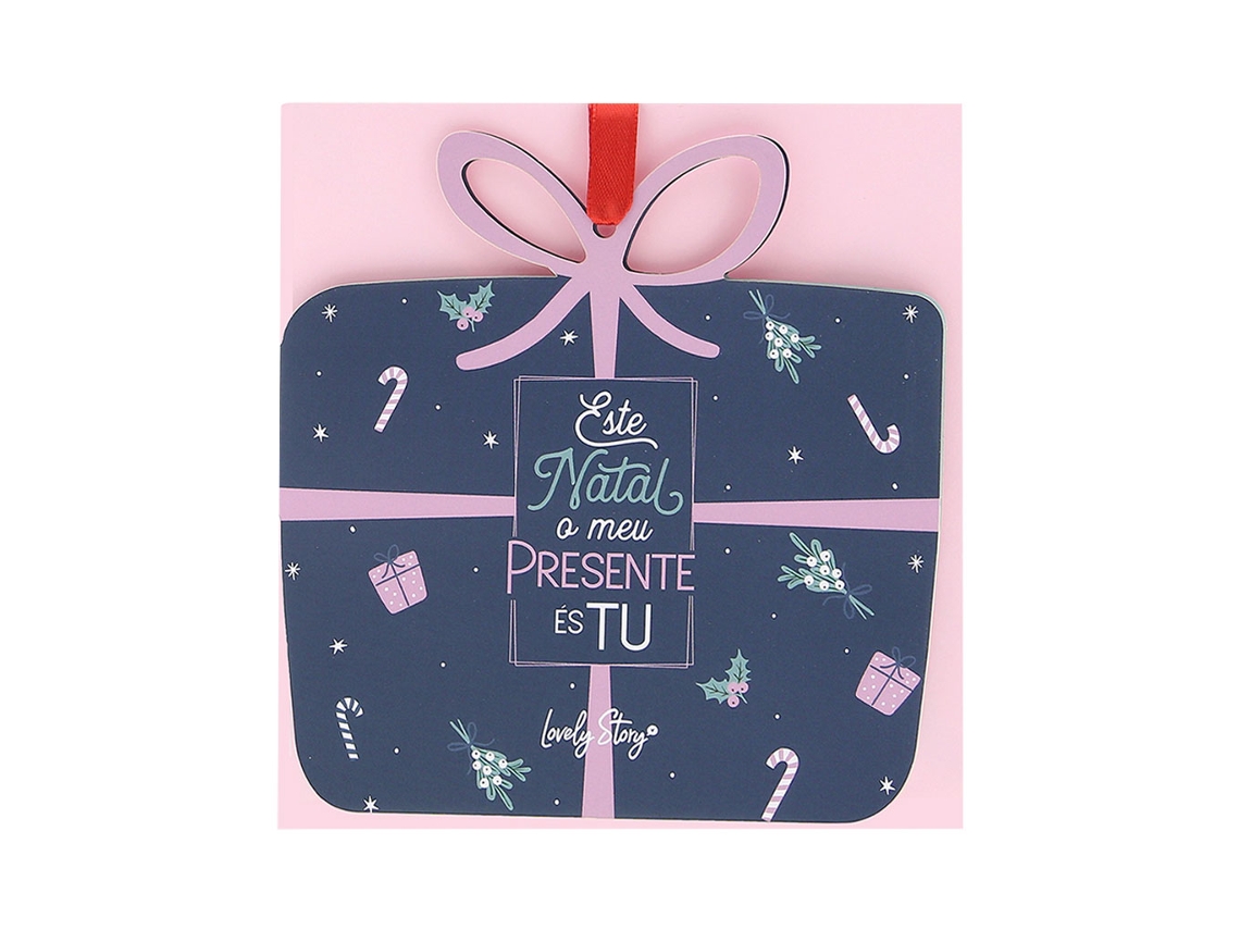 Postal LOVELY STORY Este Natal O Meu Presente Es Tu Tr2440Az-Pt