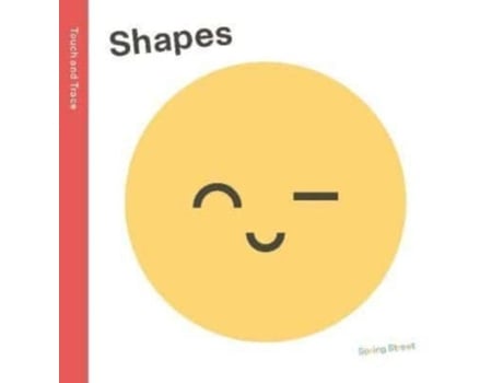 Livro Spring Street Touch And Trace Shapes De Boxer Books (inglês)