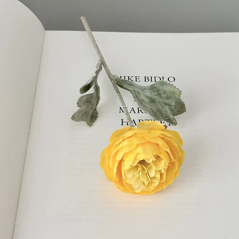(5 Peças Amarelas) Flores Artificiais, Arranjos Florais Para Casa, Decoração De Buquês, Decoração De Festas