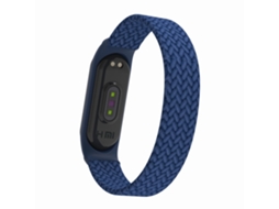 Bracelete de Nylon Elástico Tamanho gPara Xiaomi Mi Band 3/4/5 Azul