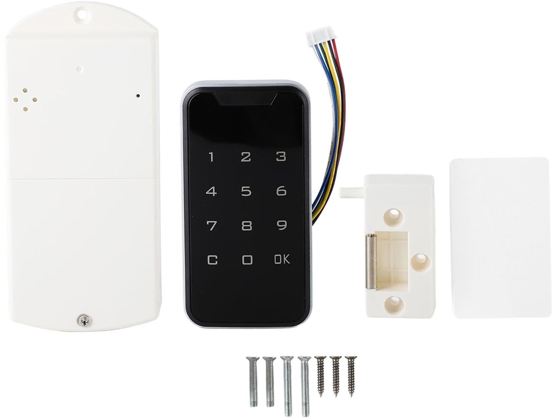 Fechadura Eletrônica Para Armário, Em Abs, Com Teclado Digital