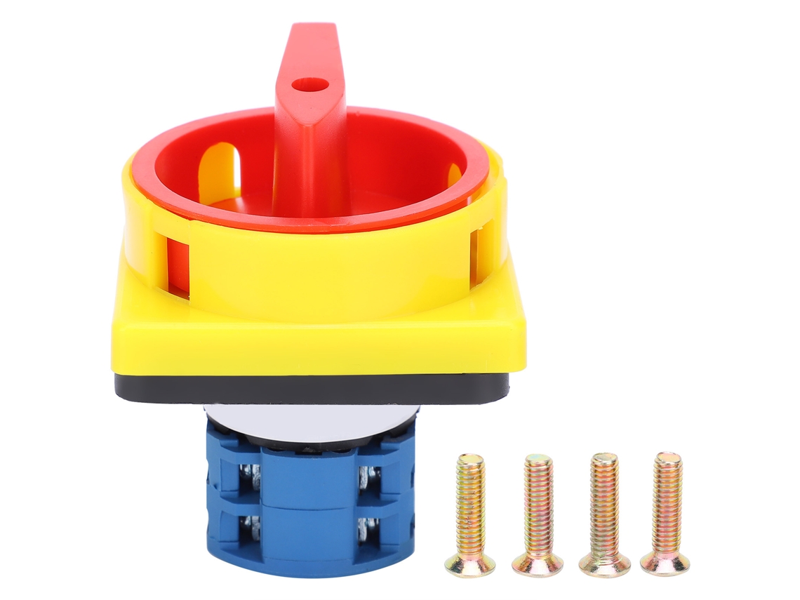 Interruptor Rotativo Universal De Commutação Ip40 Tipo Posicionamento Chave Câmera Elétrica 200‑380v
