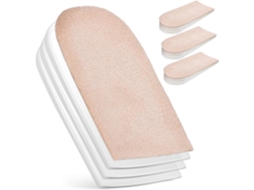 2 Pares De Palmilhas Invisíveis Para Elevação Do Calcanhar, Palmilhas Ajustáveis E Respiráveis Para Sapatos De Dança