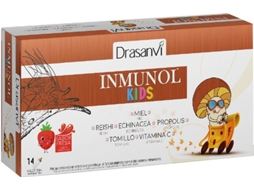 Suplemento Alimentar DRASANVI Inmunol Kids 14 Viales X (Morango - 10 ml)