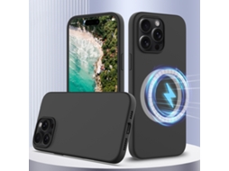 Capa De Silicone Com Magsafe Para Iphone 16 Pro - À Prova De Choque E Resistente A Quedas