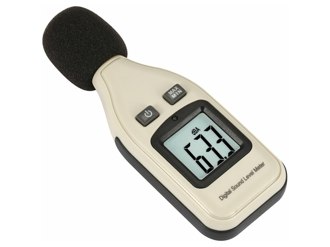 Medidor De Nível Sonoro Medidor De Decibéis Portátil Compacto Com Tela Lcd Ferramenta Para Medir O Nível De Poluição Sonora Em Seu Ambiente Brilvibera