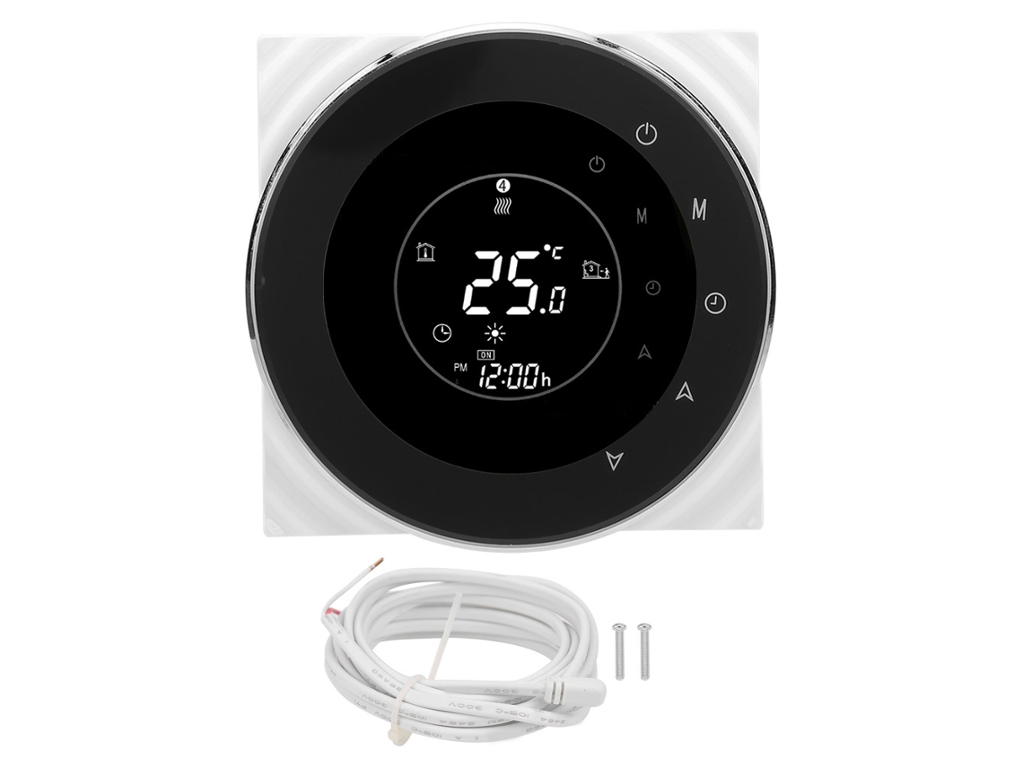 Termostato Elétrico com Tela LCD Touch 95-240V para Aquecimento | S/MARCA