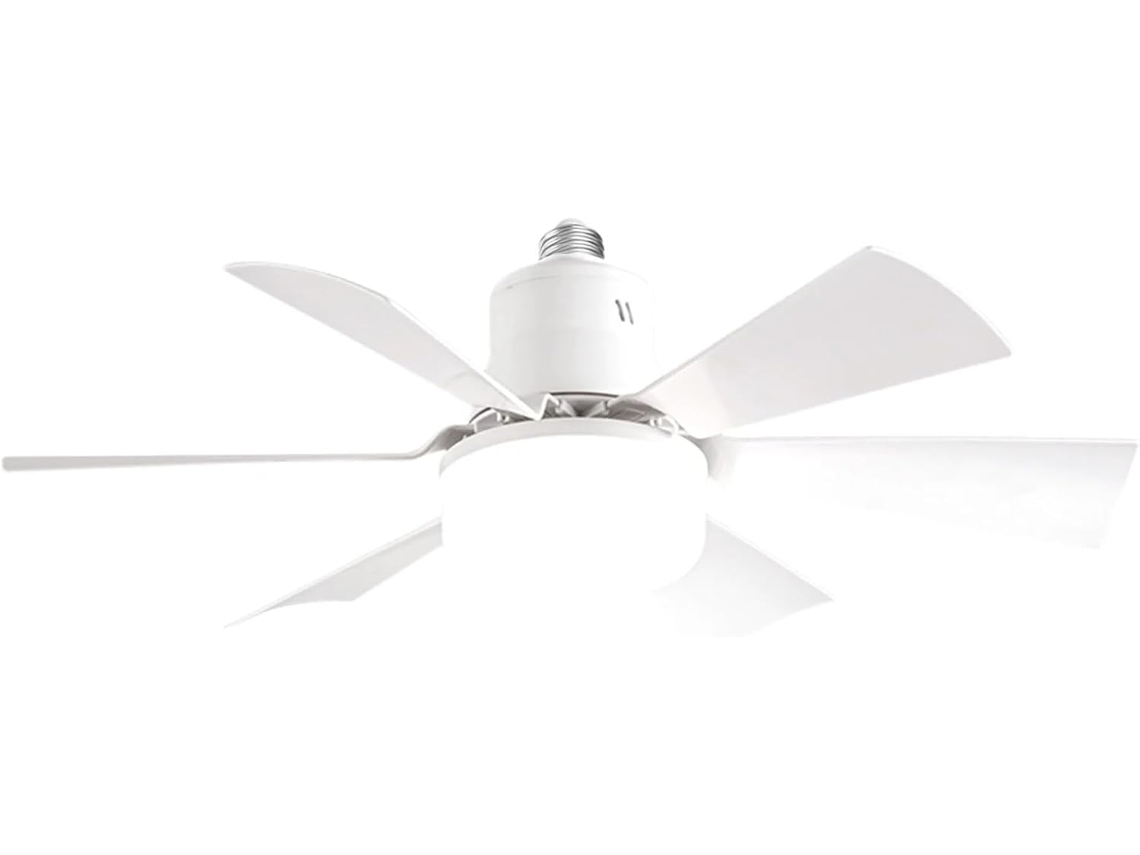 Ventilador De Teto Com Luz, 52 Cm, 3 Velocidades, Interruptor Dimmer