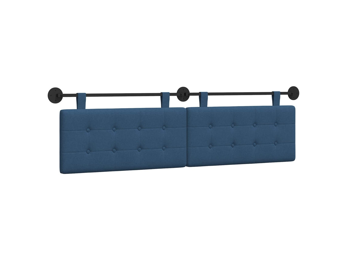 Cabeceira Suspensa Azul Tecido MAISON EXCLUSIVE