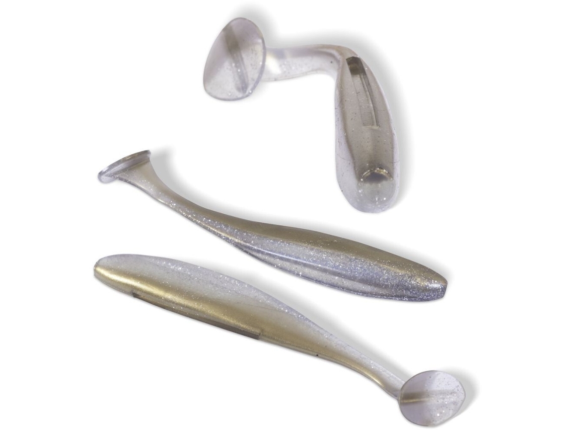 Pacote de 10 iscas Quantum 4street B-Ass Shad