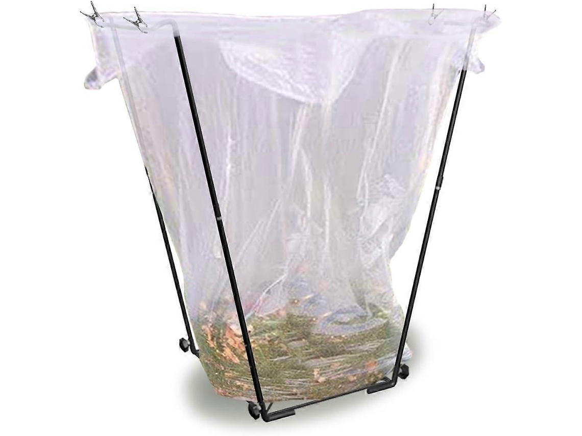 Suporte Para Saco De Lixo De Jardim, Estrutura De Metal Multifuncional Para Atividades Ao Ar Livre Aquaforge