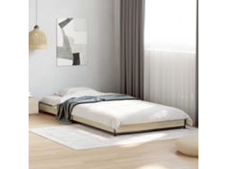 Vidaxl Estrutura Da Cama Carvalho Sonoma 80 X 200 Cm