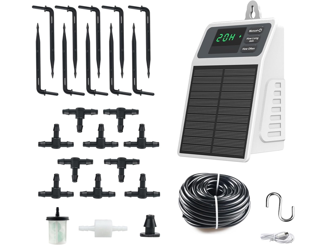 Sistema De Irrigação Automática Por Gotejamento Bateria 2200mah