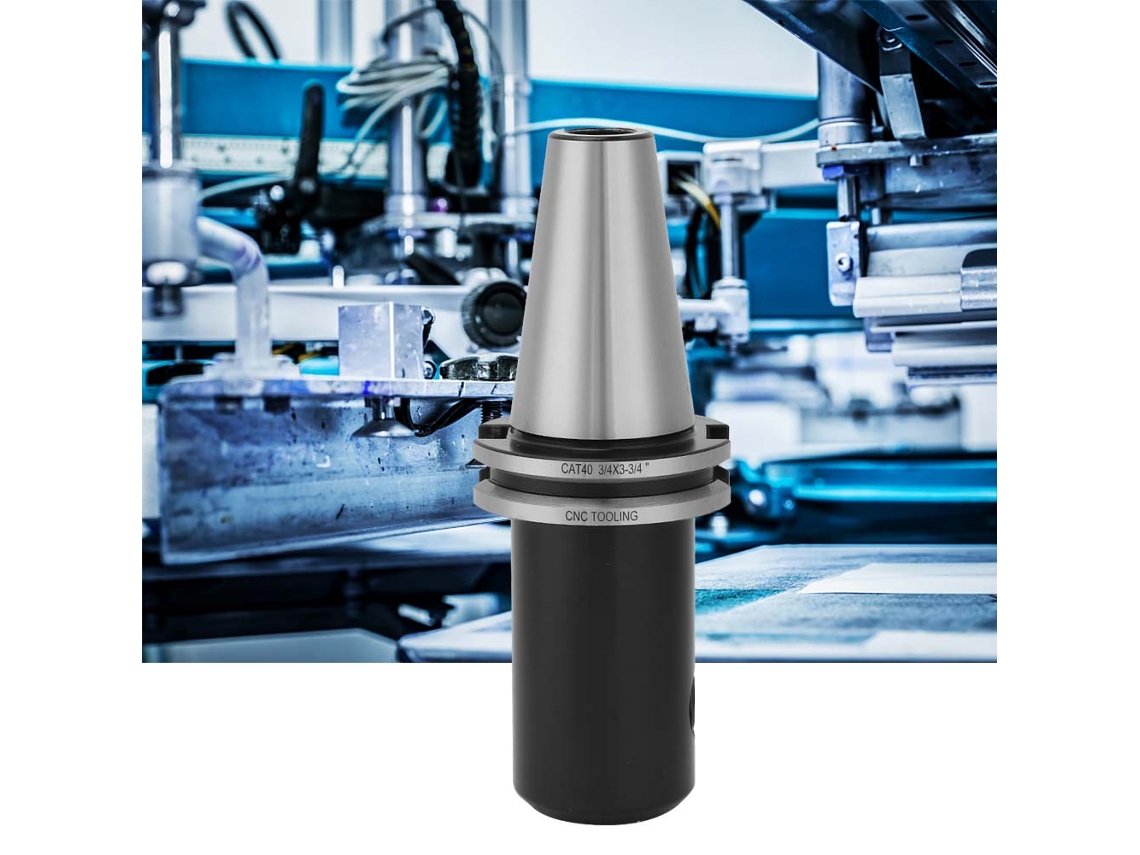 Ferramenta De Usinagem Cat40 Vertical Para Cnc Com Punho Em 20crmnti Da Laxiscreed, Equilibrada E Com Porta-colletes