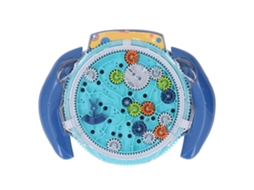 Jogo de labirinto interativo 3D WalshLXq com bola, para meninos e meninas, desenvolve a coordenação motora fina e é azul.