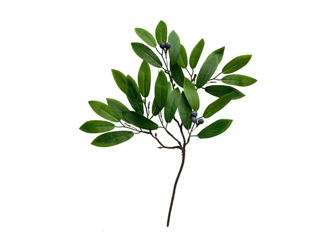 Laxiscreed Planta Artificial Com Folhas De Eucalipto, Bambu E Cor De Pêssego Em Vaso Para Decoração