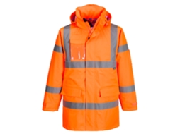Capa De Chuva De Alta Visibilidade Extreme Hi-vis Extreme Rain Laranja / Xxl