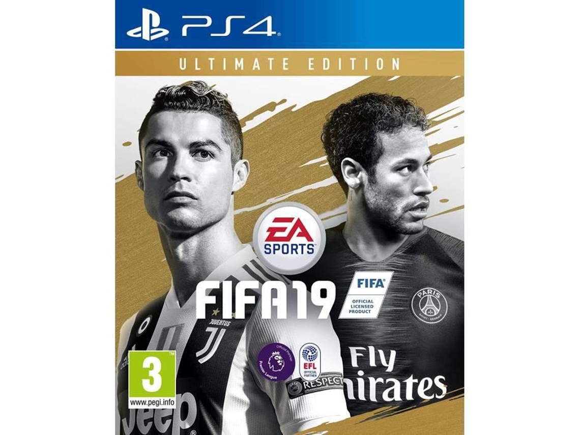 Jogo PS4 Fifa 19 Chaveiro com 1 Bola Oferecido