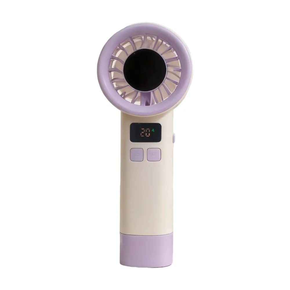 Ventilador portátil MDUG com 199 velocidades, visor digital e USB