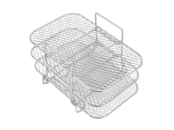 Rack de Cozimento 3 Camadas LAXISCREED Aço Inox